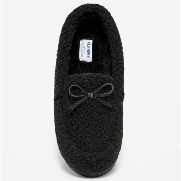 🆕 Old Navy Women’s Sherpa Moccasins Slipper Shoes - Picture 2 of 9